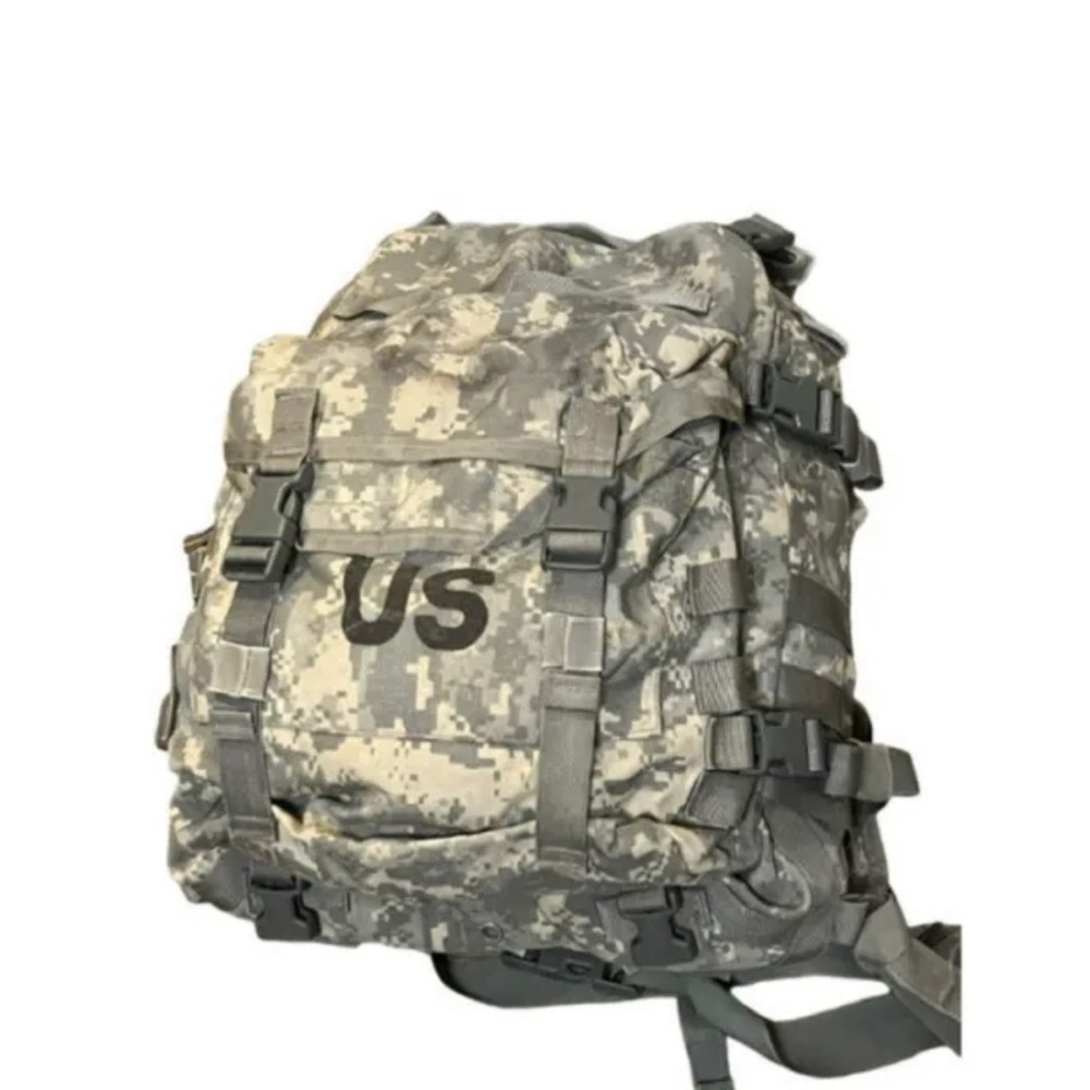 US MILITARY ARMY ACU UCP MOLLE II PATROL ASSAULT PACK 3-DAY MISSION BACKPACK VGC